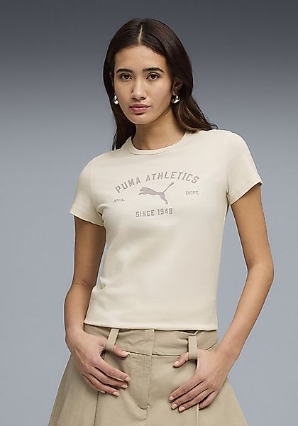 PUMA T-Shirt CLASS GRAPHIC TEE Regular Fit, Kurzarm, Rundhalsausschnitt günstig online kaufen