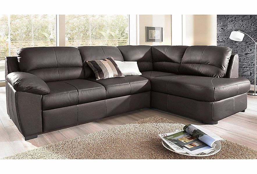 COTTA Ecksofa "Dani L-Form", wahlweise mit Bettfunktion & Bettkasten günstig online kaufen