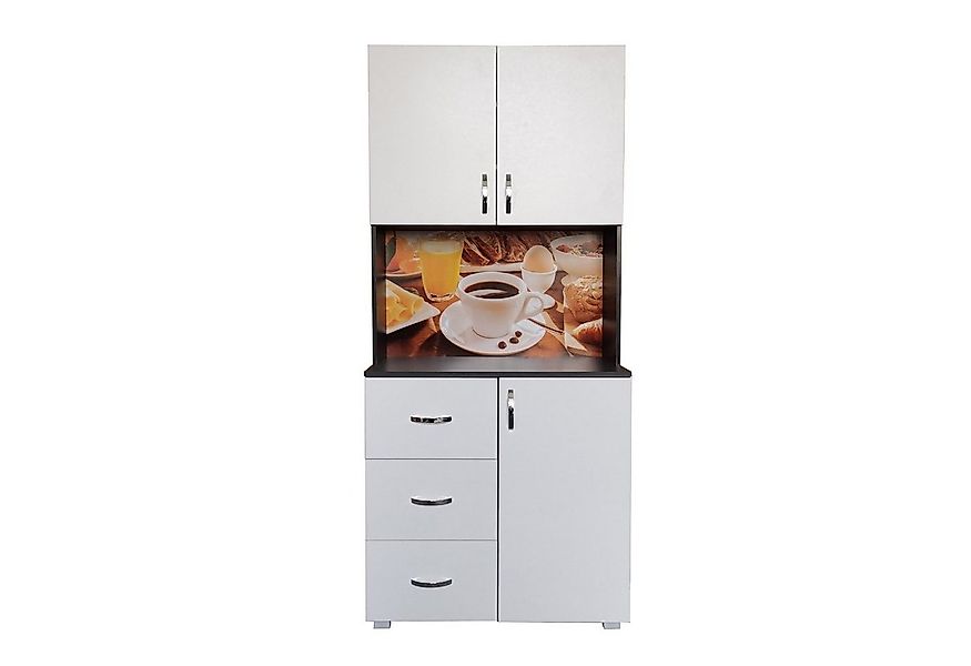 HTI-Line Küchenbuffet Küchenbuffet Blanca (Stück, 1-St., 1x Schrank Blanca, günstig online kaufen