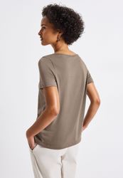 STREET ONE T-Shirt mit Rundhalsausschnitt günstig online kaufen