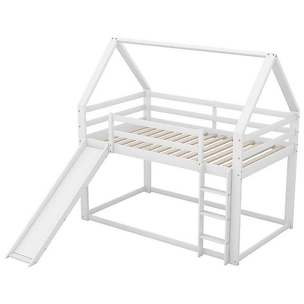Gotagee Etagenbett Kinderzimmer Doppelbett Kinderbett Hausbett Jugendbett R günstig online kaufen