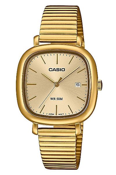 CASIO Quarzuhr Edelstahl Vergoldet günstig online kaufen