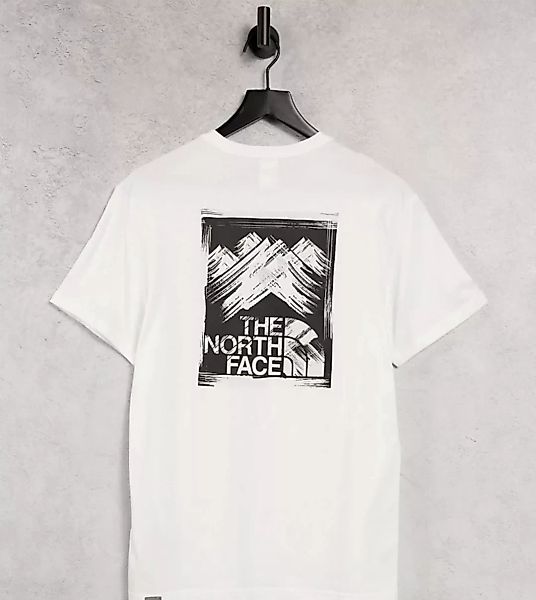 The North Face – Stroke Mountain – T-Shirt in Weiß, exklusiv bei ASOS günstig online kaufen