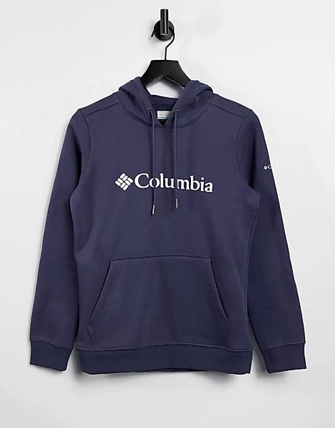 Columbia – Kapuzenpullover mit Logo in Marineblau günstig online kaufen