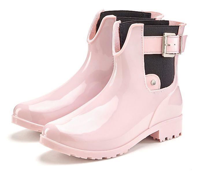 Vivance Gummistiefelette Gummistiefel im Chelsea-Look, Schlupfstiefel, günstig online kaufen