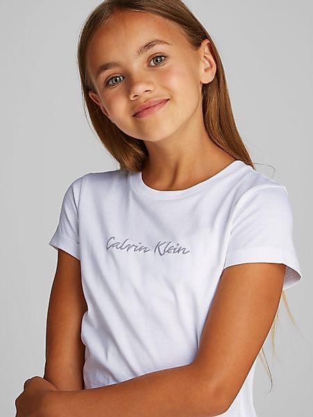 Calvin Klein Jeans T-Shirt SCRIPT LOGO günstig online kaufen