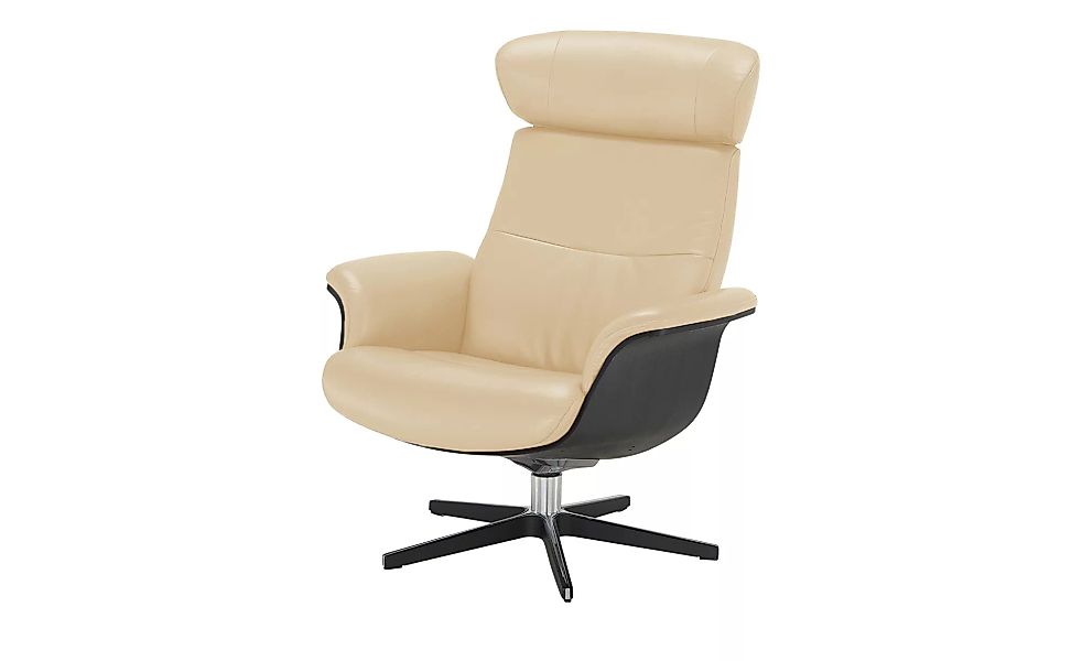 TV-Sessel - beige - 80 cm - 101 cm - 81 cm - Polstermöbel > Sessel > Leders günstig online kaufen