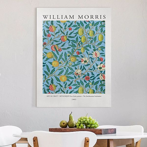 Leinwandbild William Morris - Four Fruit Pattern günstig online kaufen