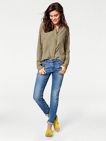 heine Klassische Bluse Druckbluse Langarm günstig online kaufen