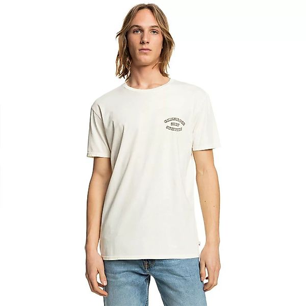 Quiksilver Wild Card Kurzärmeliges T-shirt XS Antique White günstig online kaufen