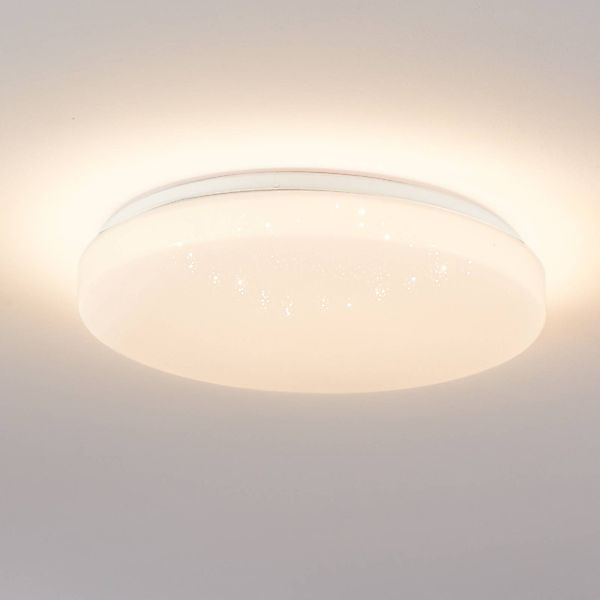 EGLO connect Deckenlampe Totari-Z, Ø38cm, 19W,Kristalleffekt günstig online kaufen