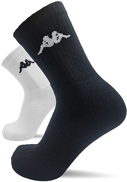 Kappa Tennissocken 6-24 Paar Sportsocken Schwarz günstig online kaufen