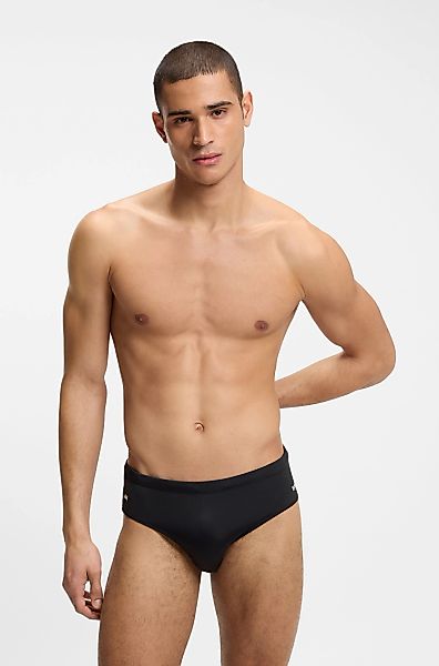 BOSS Badehose "Brief John" mit kontrastfarbenem BOSS Logo-Schriftzug günstig online kaufen