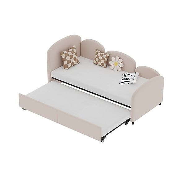 IDEASY Daybed Schlafsofas mit Schubladen, Tagesbetten, Blumenform, ohne Mat günstig online kaufen