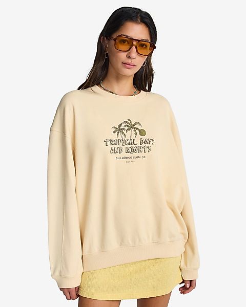Billabong Sweatshirt "ALL THE DAYS KENDALL", sportlicher Stil, Drucke vorn günstig online kaufen