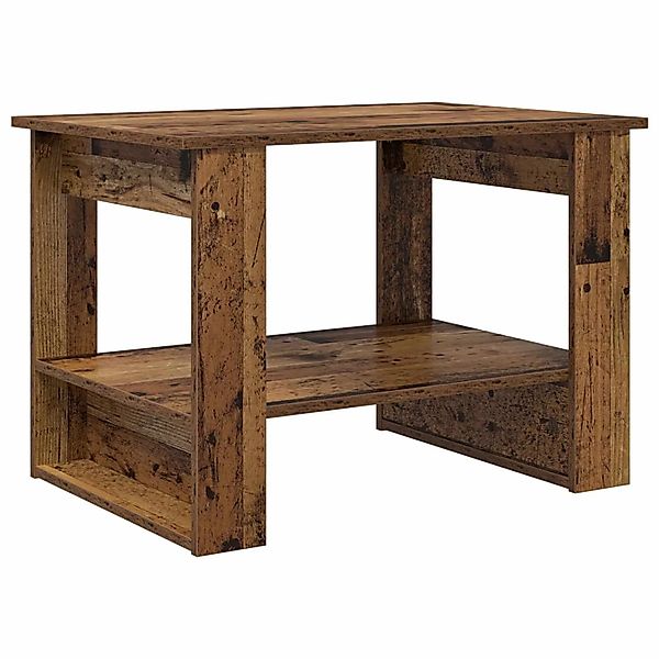 vidaXL Couchtisch Altholz 72 x 50 x 50 cm Holzwerkstoff 8000194 günstig online kaufen