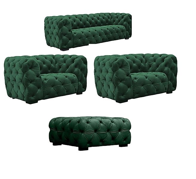Fun Möbel Polstergarnitur Sofaset NATALIE 3-1-1 günstig online kaufen