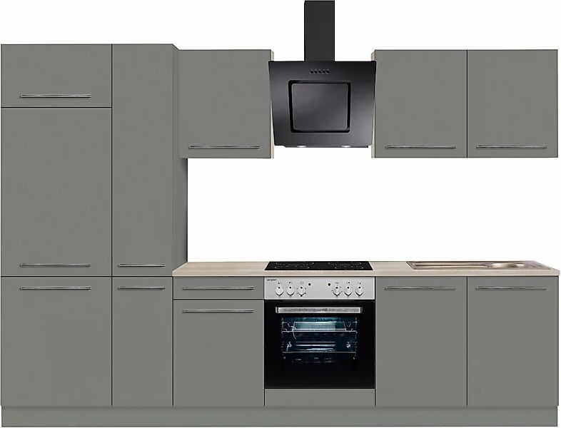 OPTIFIT Küchenzeile "Bern" Breite 300 cm, wahlweise mit E-Geräten, höhenver günstig online kaufen