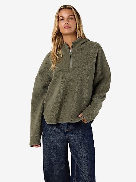 Noisy may Fleecepullover "NMCOZY L/S HALFWAY ZIP SWEATER JRS NOOS" günstig online kaufen