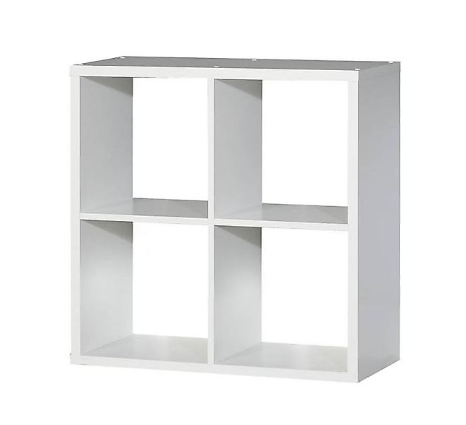 Regal MAURO 4 Fächer von Forte Weiss günstig online kaufen