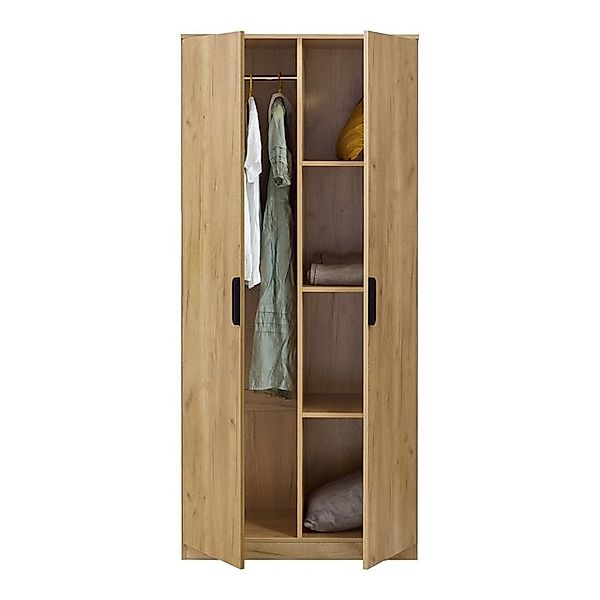 en.casa Kleiderschrank »Eiselfing« 2 Türen 1 günstig online kaufen