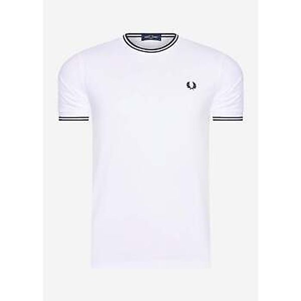 Fred Perry  T-Shirt Twin tipped t-shirt - white günstig online kaufen