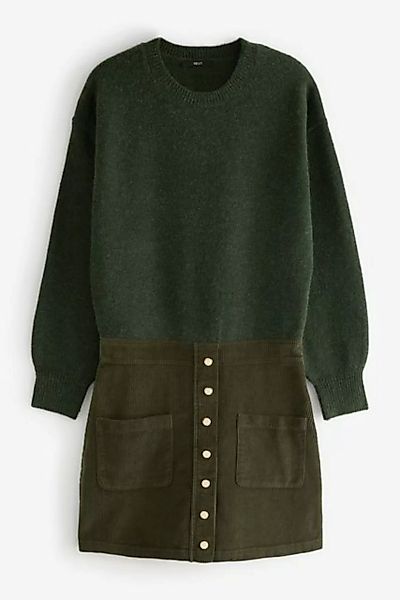 Next 2-in-1-Kleid 2-in-1-Pulloverkleid aus Cord mit Knöpfen (1-tlg) günstig online kaufen