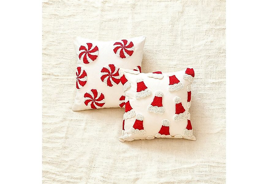 OKWISH Kissenbezüge Weihnachtskissenbezug Kopfkissenbezug Sofakissenhülle, günstig online kaufen