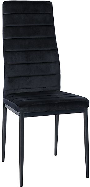 CLP Esszimmerstuhl Mayfair, gepolsterter Bezug, Metallgestell günstig online kaufen