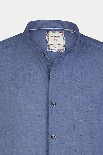 Haupt Langarmhemd Haupt Baumwoll-Leinen Langarm Herrenhemd Modern Fit mit F günstig online kaufen