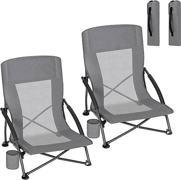 Woltu Campingstuhl (2 St), Strandstuhl klappbar günstig online kaufen