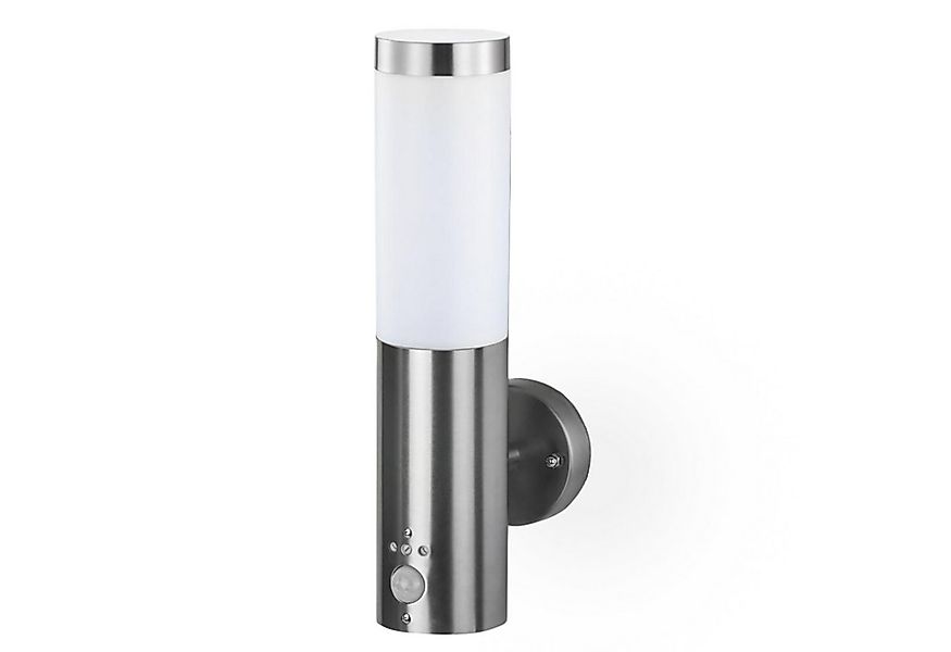 Grafner Außen-Wandleuchte Wandlampe mit Bewegungsmelder Edelstahl 10WBPIR, günstig online kaufen