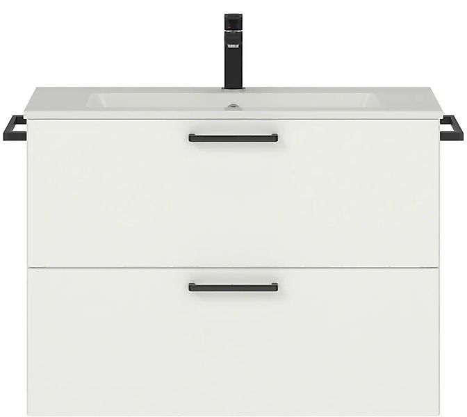 nobilia Waschtisch-Set "Tolvina" vormontiert, mit Soft-Close, 1 Stk. tlg. günstig online kaufen