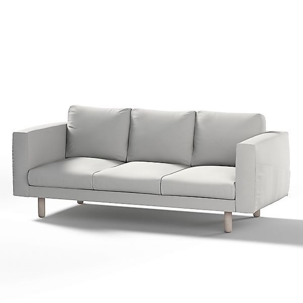 Bezug für Norsborg 3-Sitzer Sofa, hellgrau, Norsborg 3-Sitzer Sofabezug, Et günstig online kaufen