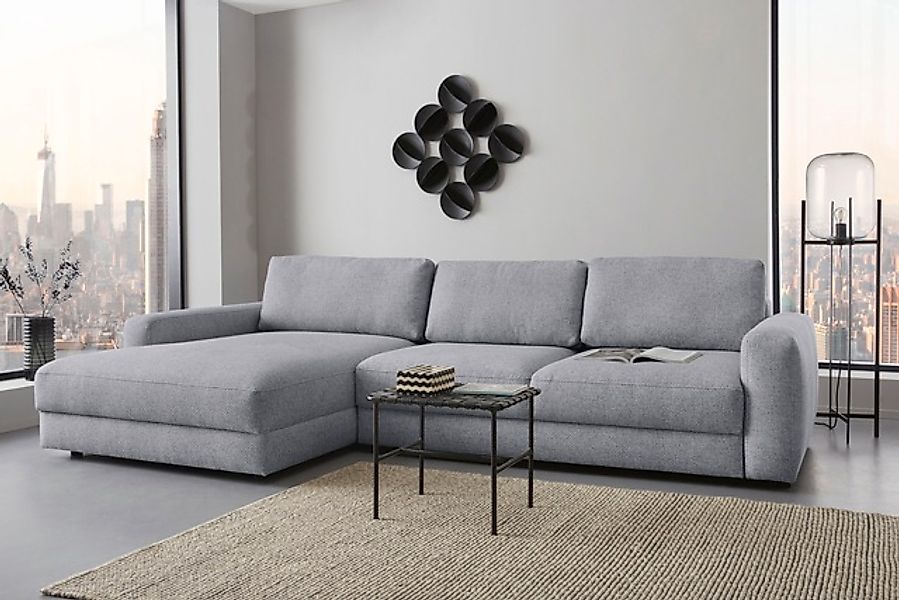 PLACES OF STYLE Ecksofa »Bloomfield, bequem und elegant, OTTOs Choice, Brei günstig online kaufen
