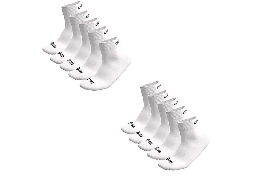 Chiemsee Freizeitsocken Every Day Branded Unisex Quarter (10-Paar) günstig online kaufen
