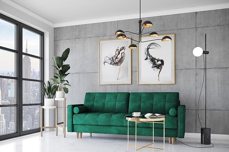 Beautysofa Schlafsofa Randvi, Couch im skandinavisches günstig online kaufen