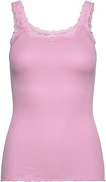 rosemunde Spitzentop "Babette Silk Top" umgedrehter Vintage-Spitzenbesatz, günstig online kaufen