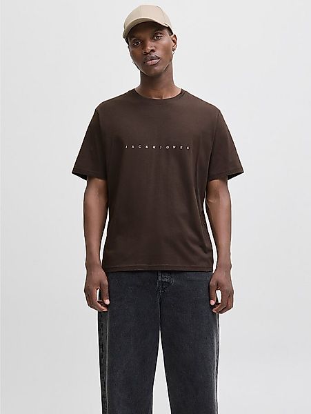 Jack & Jones Rundhalsshirt JJESTAR mit Pigmentprint und Baumwollgefühl mit günstig online kaufen