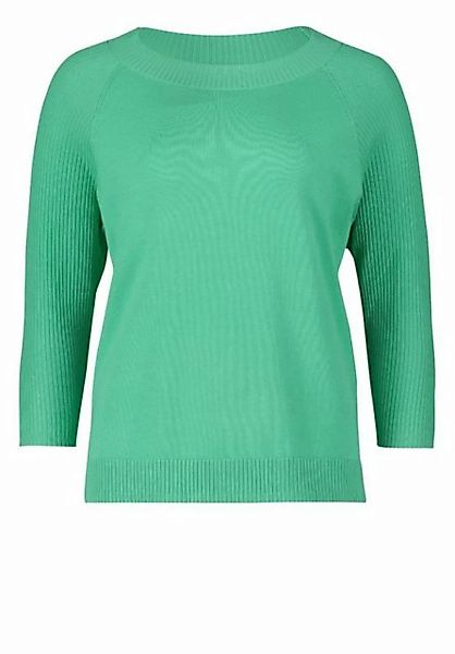 Betty Barclay Sweatshirt Strickpullover Kurz 3/4 Arm, Pastel Jungle günstig online kaufen