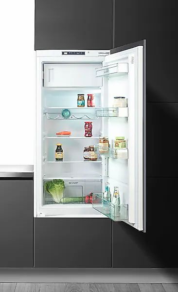 Sharp Einbaukühlschrank »SJ-LD180E0XS-EU« 122,5 cm hoch 54 cm breit (123cm günstig online kaufen