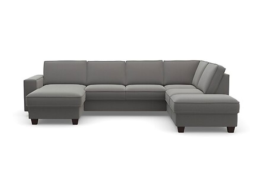 Home affaire Wohnlandschaft »County U-Form« wahlweise Ottomane links oder r günstig online kaufen