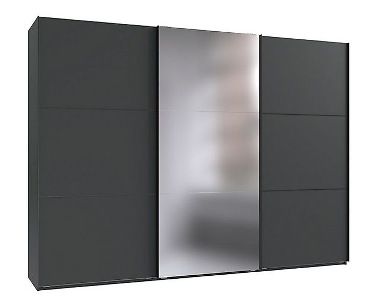 luma-home Schwebetürenschrank 22021 (3-türig, B/H/T 300/216/65 cm in Anthra günstig online kaufen