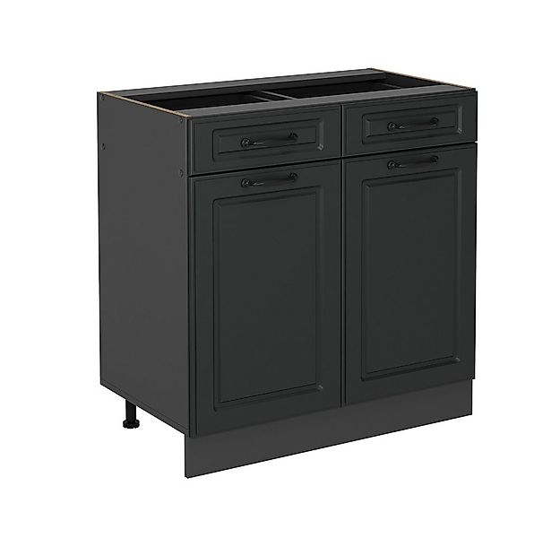Vicco Unterschrank R-Line, Anthrazit Landhaus/Anthrazit, 80 cm ohne Arbeits günstig online kaufen