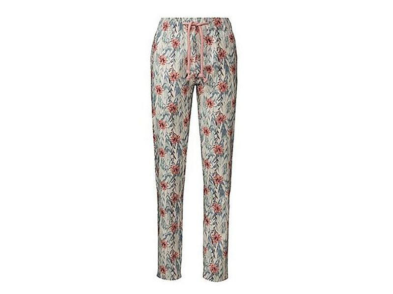 esmara Leinenhose Esmara Damen Leinenhose Sommerhose Blumen 42 günstig online kaufen