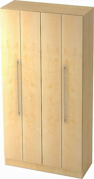 HAMMERBACHER Aktenschrank Falttürenschrank Solid 5OH BxTxH 100x42x200,4cm G günstig online kaufen