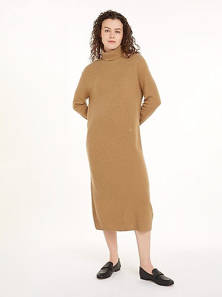 Tommy Hilfiger Strickkleid WOOL CASH ROLL-NK günstig online kaufen