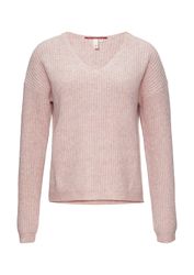 QS Longpullover Strickpullover Pullover mit überschnittenen günstig online kaufen