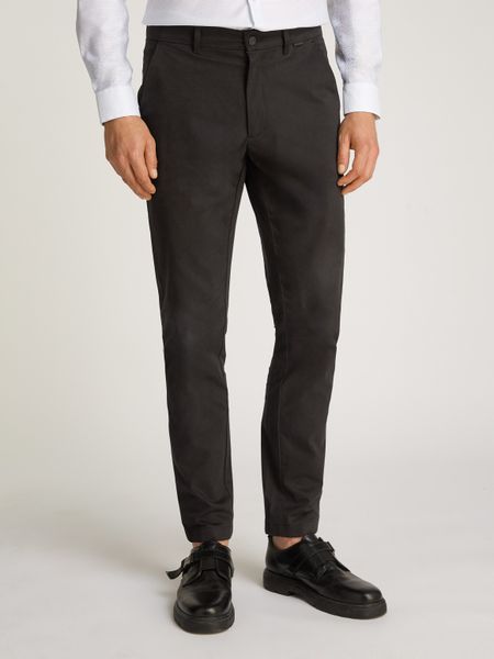 Calvin Klein Chinohose SATEEN STRETCH SLIM günstig online kaufen