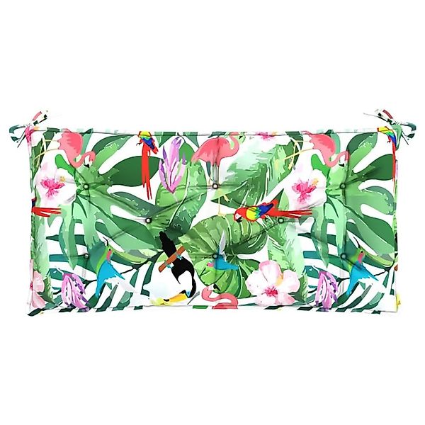 vidaXL Gartenbank-Auflage Mehrfarbig 110x50x7 cm Stoff 361825 günstig online kaufen